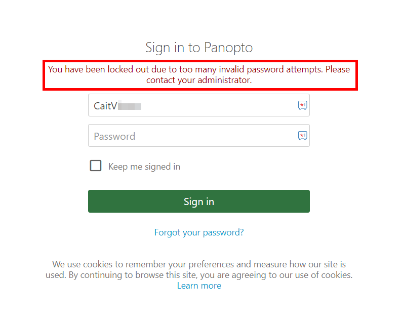 ユーザーアカウントのロック解除方法