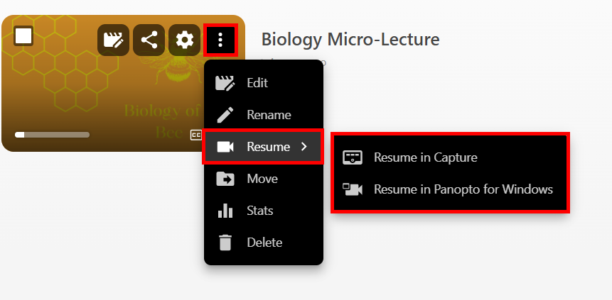 Windows版Panoptoでの録画方法